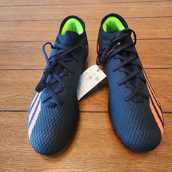 Adidas X Speedportal 3 FG Soccer Cleats GW8453 Black/Solar Red Mens Sz 7/Wmns 8 - Picture 5 of 8